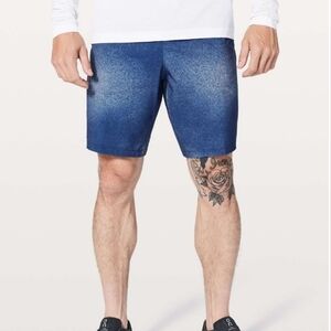 Lululemon Men's Pace Breaker Linerless 9" Short Ocean Spray Ice Grey Admiral XS